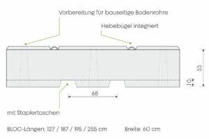 stop bloc Betonpoller stop bloc Betonpoller